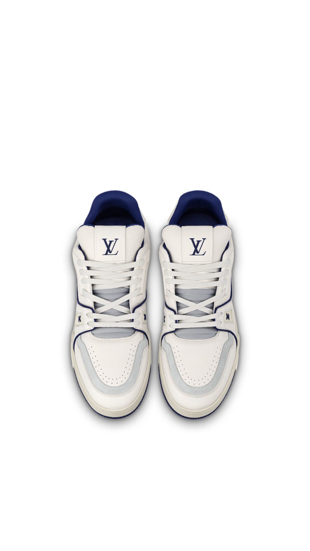 Luis Vuitton trainer “white blue” - Image 3