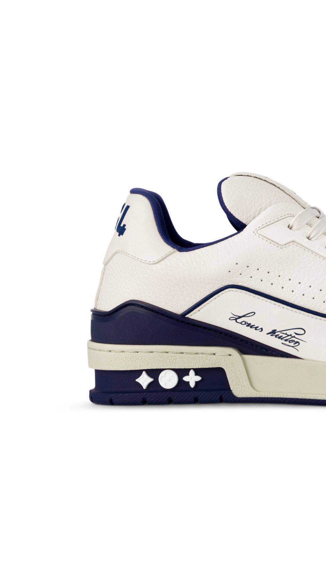 Luis Vuitton trainer “white blue” - Image 4