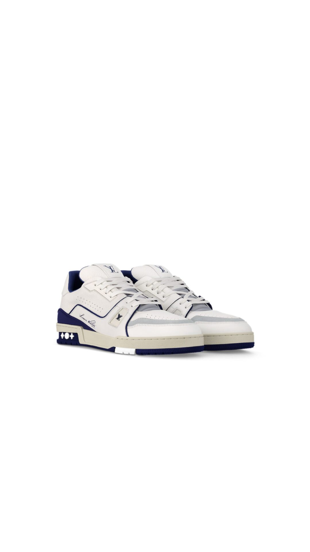 Luis Vuitton trainer “white blue” - Image 2